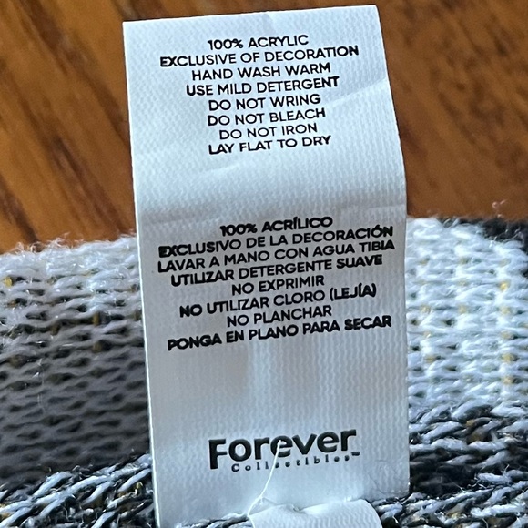 Steelers Black and Yellow Knit Scarf - Picture 7 of 7